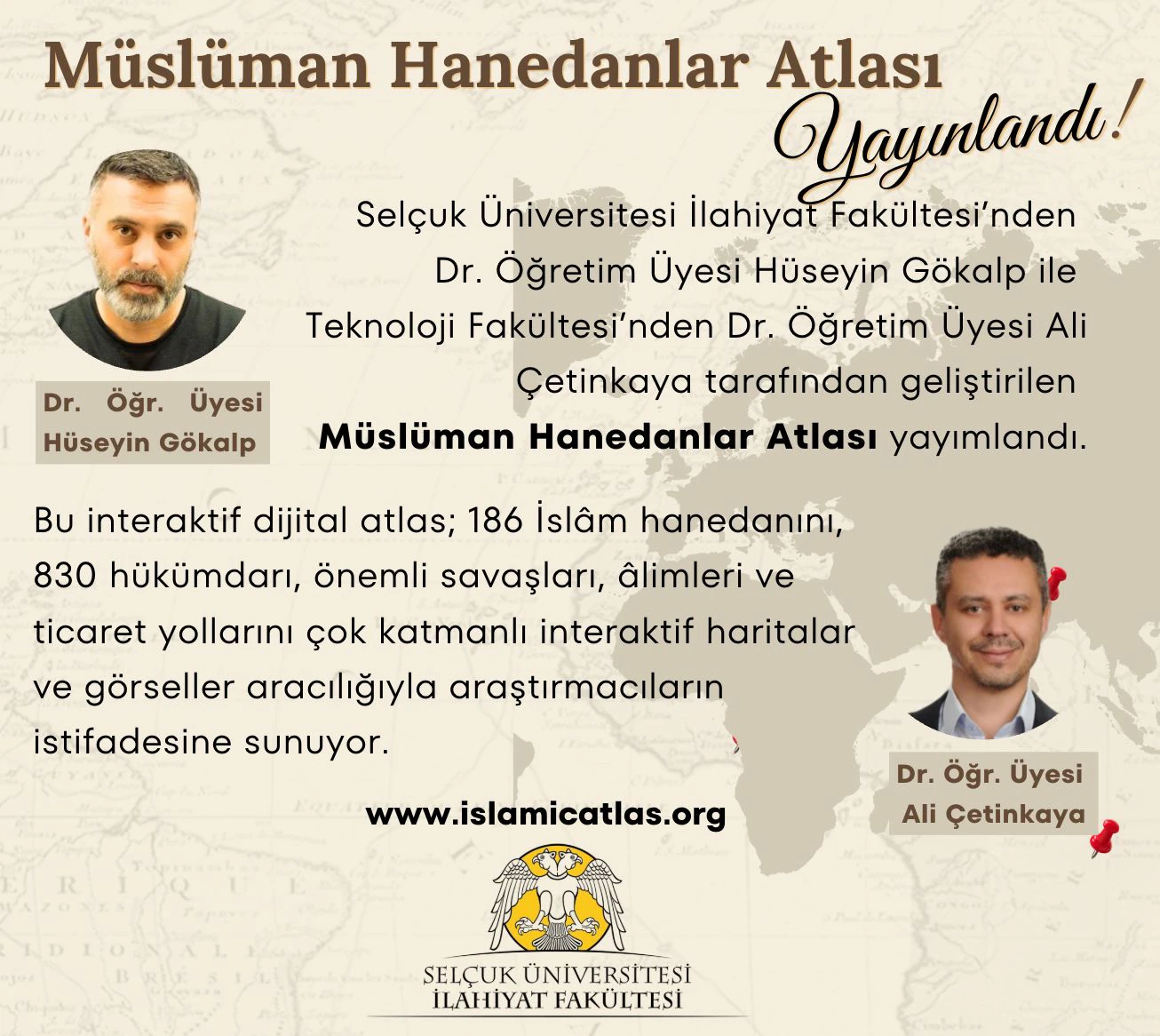 Müslüman Hanedanlar Atlası Yayınlandı